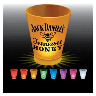 1.5 oz. Blinking Plastic Shot Glass