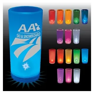 1.5 oz. Blinking Plastic Shooter Glass