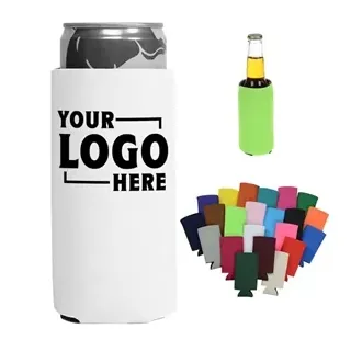 Custom 12oz slim can koozie