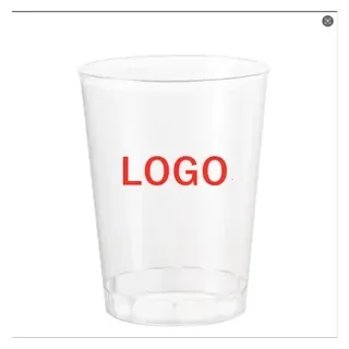3oz 85ml clear plastic small wine shot glass or tasting cup